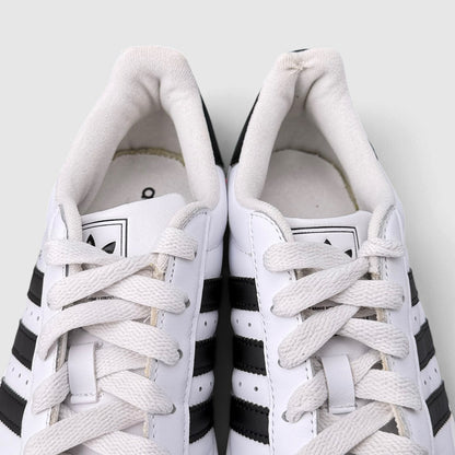 Adidas Superstar II Cloud White Black, buty sportowe damskie w bardzo dobrym stanie rozmiar 37 1/3, widok z góry