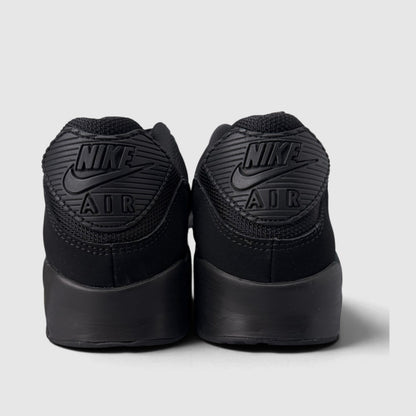Nike Air Max 90 Triple Black, buty sportowe męskie w bardzo dobrym stanie rozmiar 46, widok z tyłu