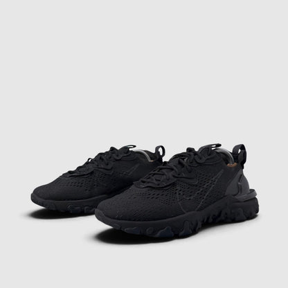 Nike React Vision Triple Black, buty sportowe męskie w bardzo dobrym stanie rozmiar 43, para butów