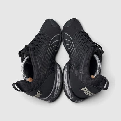 Puma Voltaic Evo Black, buty sportowe męskie w bardzo dobrym stanie rozmiar 44, widok z góry