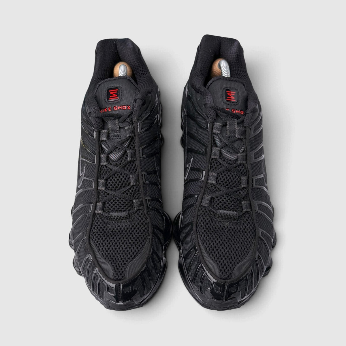 Nike Shox TL Metallic Hematite, buty sportowe męskie w bardzo dobrym stanie rozmiar 44, widok z góry