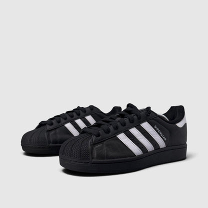 Adidas Superstar II Black White, buty sportowe damskie w bardzo dobrym stanie rozmiar 40 2/3, para butów