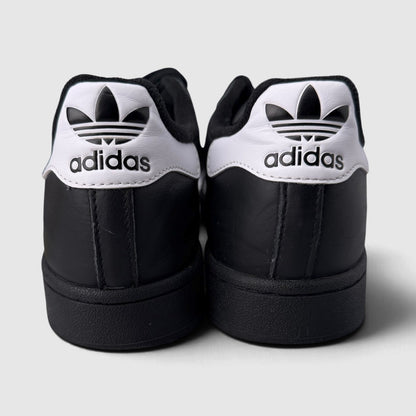 Adidas Superstar II Black White, buty sportowe damskie w bardzo dobrym stanie rozmiar 40 2/3, widok z tyłu