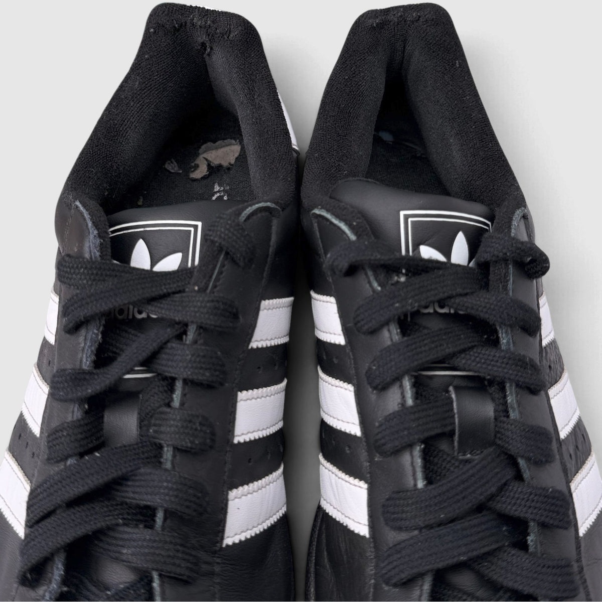 Adidas Superstar II Black White, buty sportowe damskie w bardzo dobrym stanie rozmiar 40 2/3, język buta